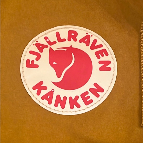 Fjallraven Kånken Burnt Yellow Backpack - Picture 9 of 9